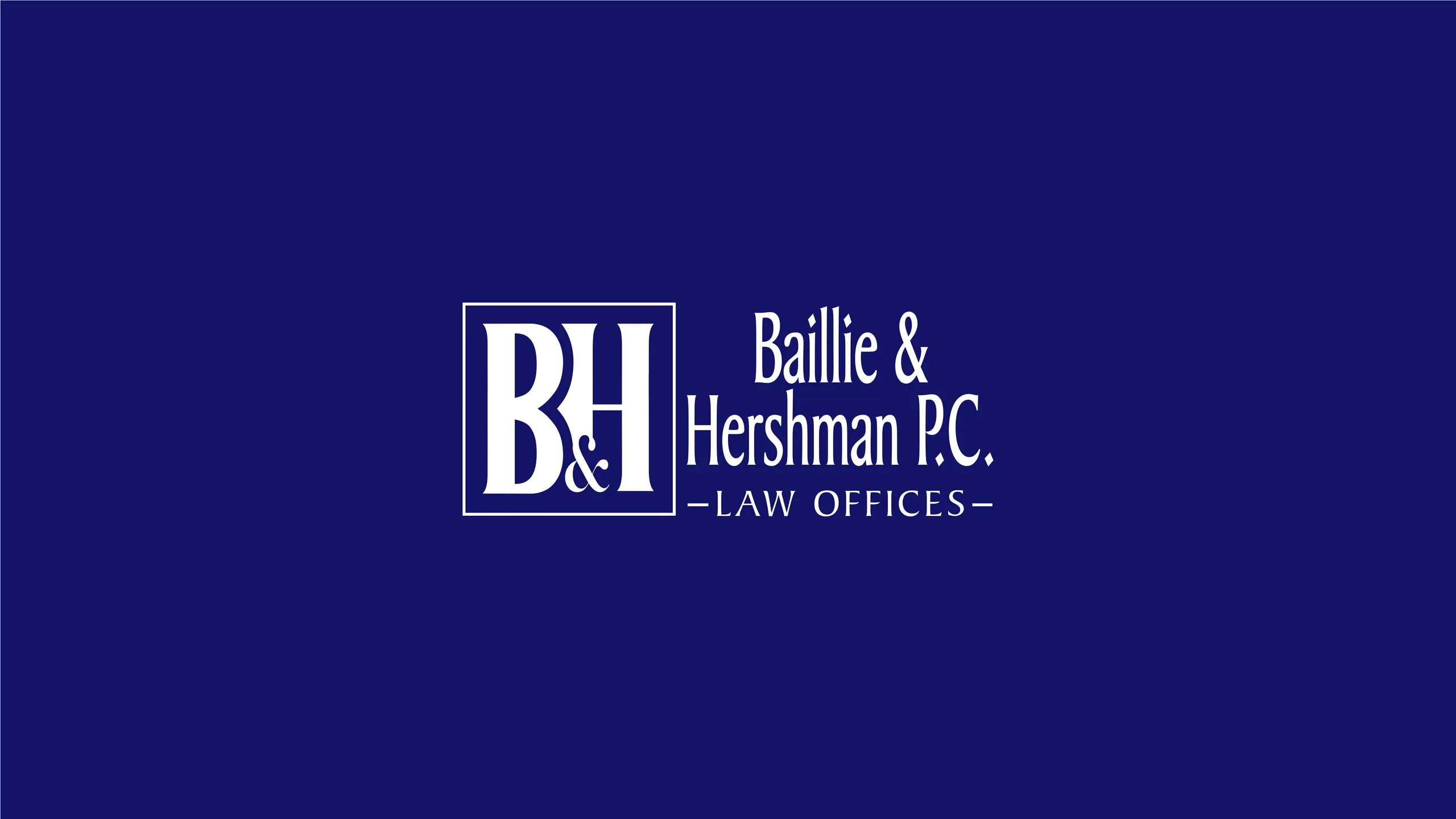 Baillie & Hershman brand identity 2